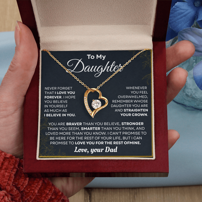 For My Daughter from Dad – A Meaningful Keepsake for Birthday, Christmas & Graduation