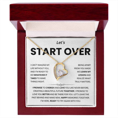 To My Soulmate Necklace - Start Over Gifts For Her