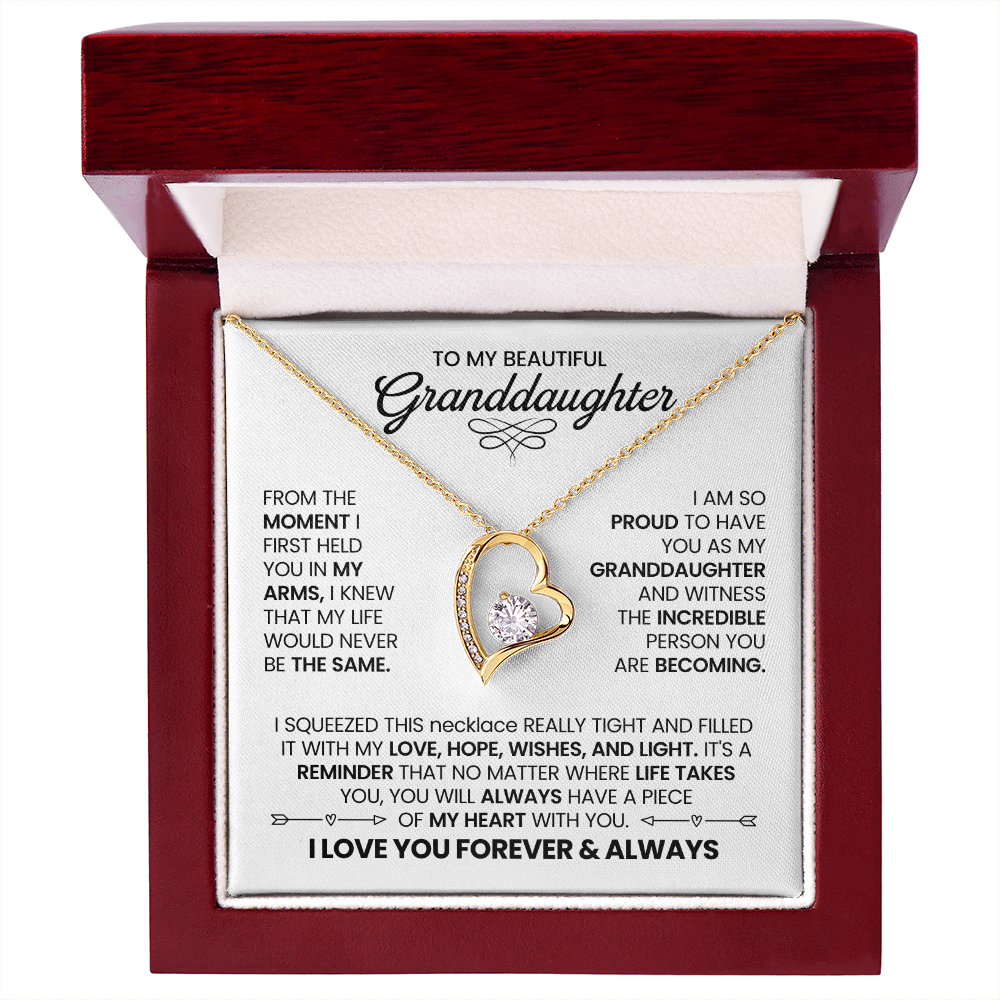 To My Beautiful Granddaughter - Carry My Love Wherever You Go