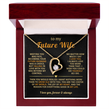 Future Wife Jewelry, Birthday, Valentine Gifts For Girlfriend Message Card