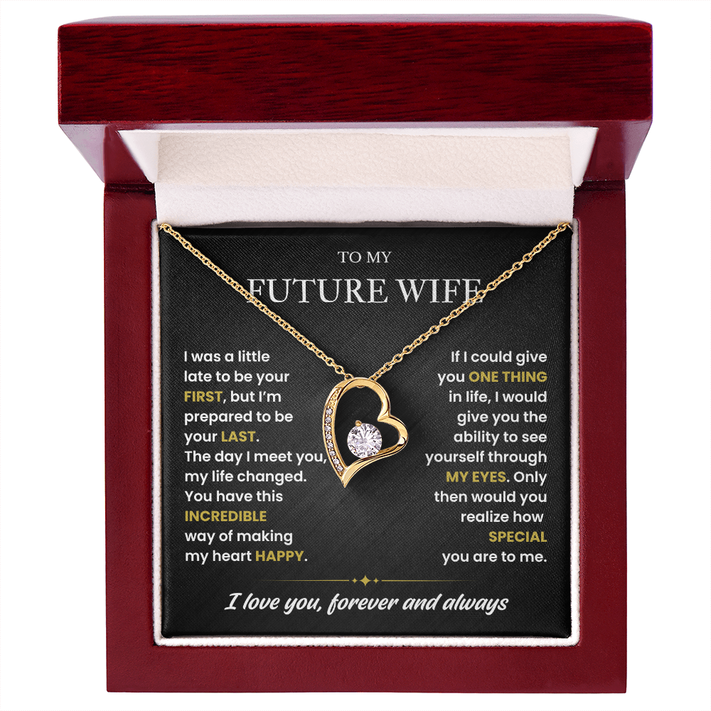 To My Future Wife - How Special You Are To Me - Necklace