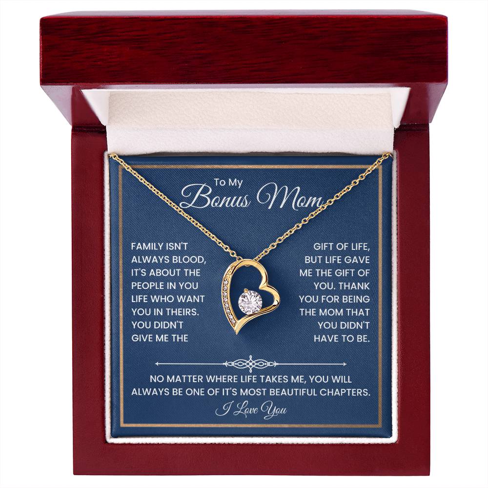 Mother's Day Jewelry Gift for Step Mom From Son or Daughter