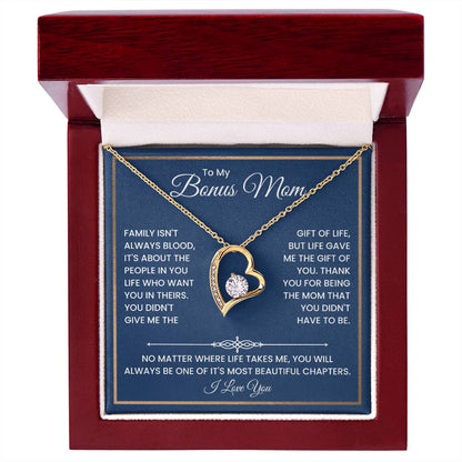 Mother's Day Jewelry Gift for Step Mom From Son or Daughter