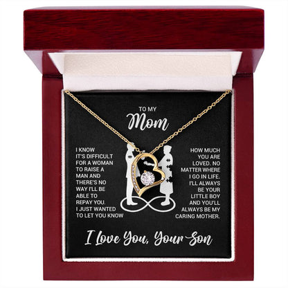 International Women's Day Gift for Mom | Inspirational Necklace Gift