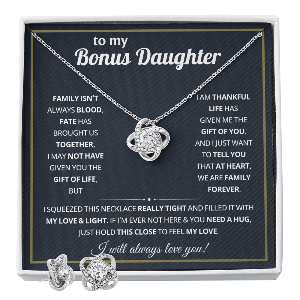 Beautiful Gift for Bonus Daughter From Dad, Gifts for God Daughter on Wedding Day