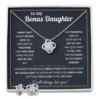 Beautiful Gift for Bonus Daughter From Dad, Gifts for God Daughter on Wedding Day