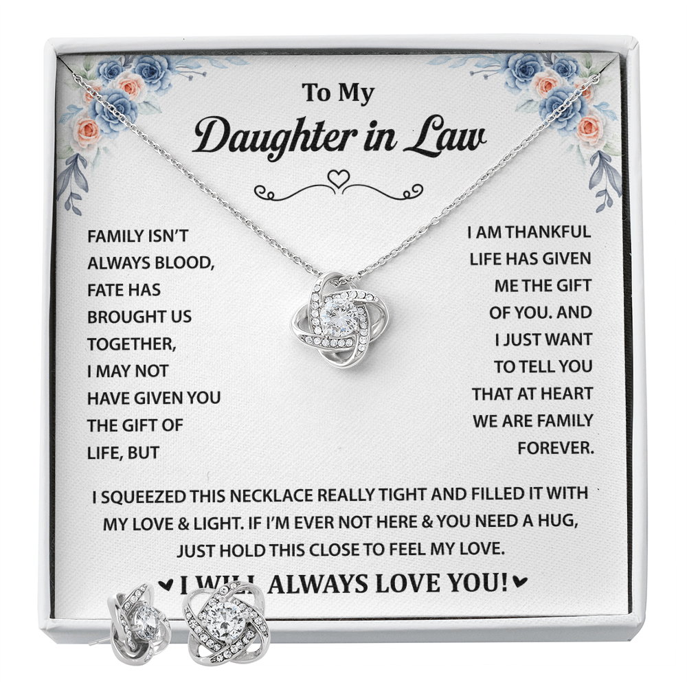 To My Daughter-in-law Necklace, Graduation Gift for Daughter From Dad, Daughter Jewelry From Mom