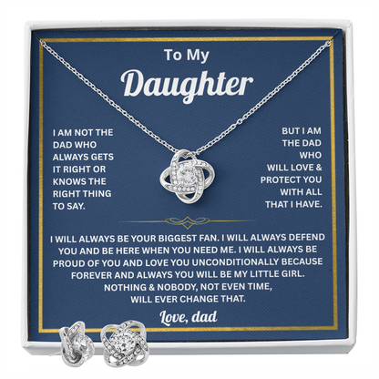 Gifts for Daughter on Wedding Day, Father to Daughter Gifts, Necklace for Her