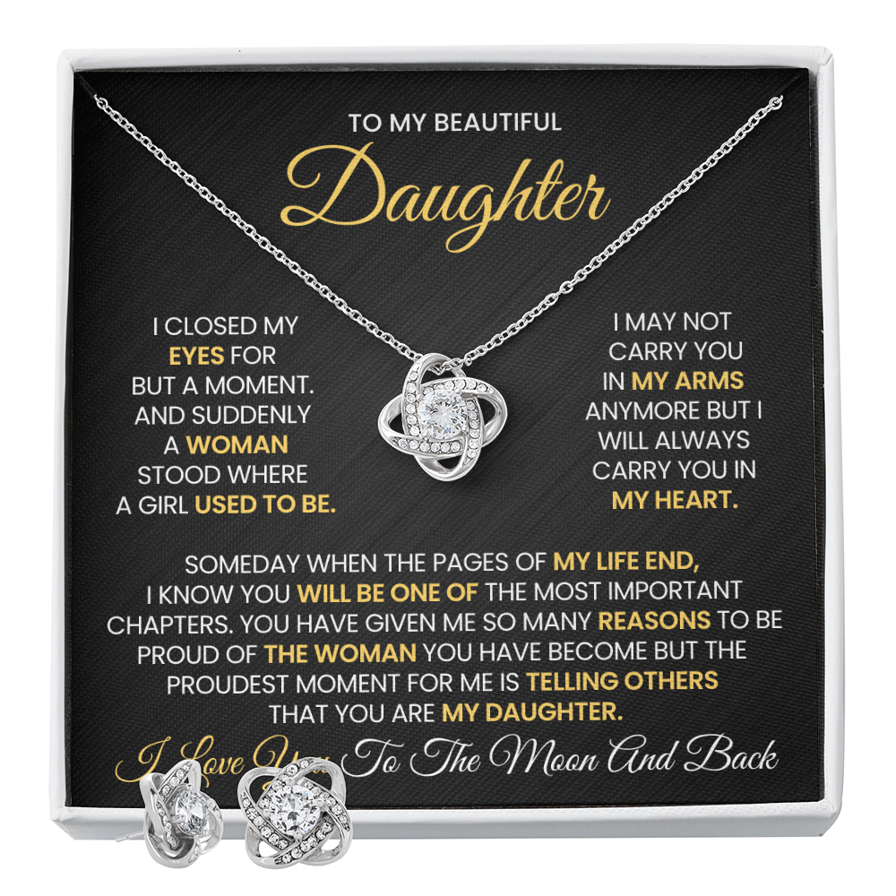 Gifts From Father to Daughter, My Queen Necklace, Christmas  gift for Daughter