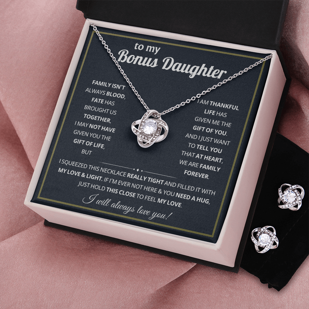Beautiful Gift for Bonus Daughter From Dad, Gifts for God Daughter on Wedding Day