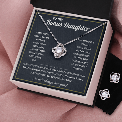 Beautiful Gift for Bonus Daughter From Dad, Gifts for God Daughter on Wedding Day