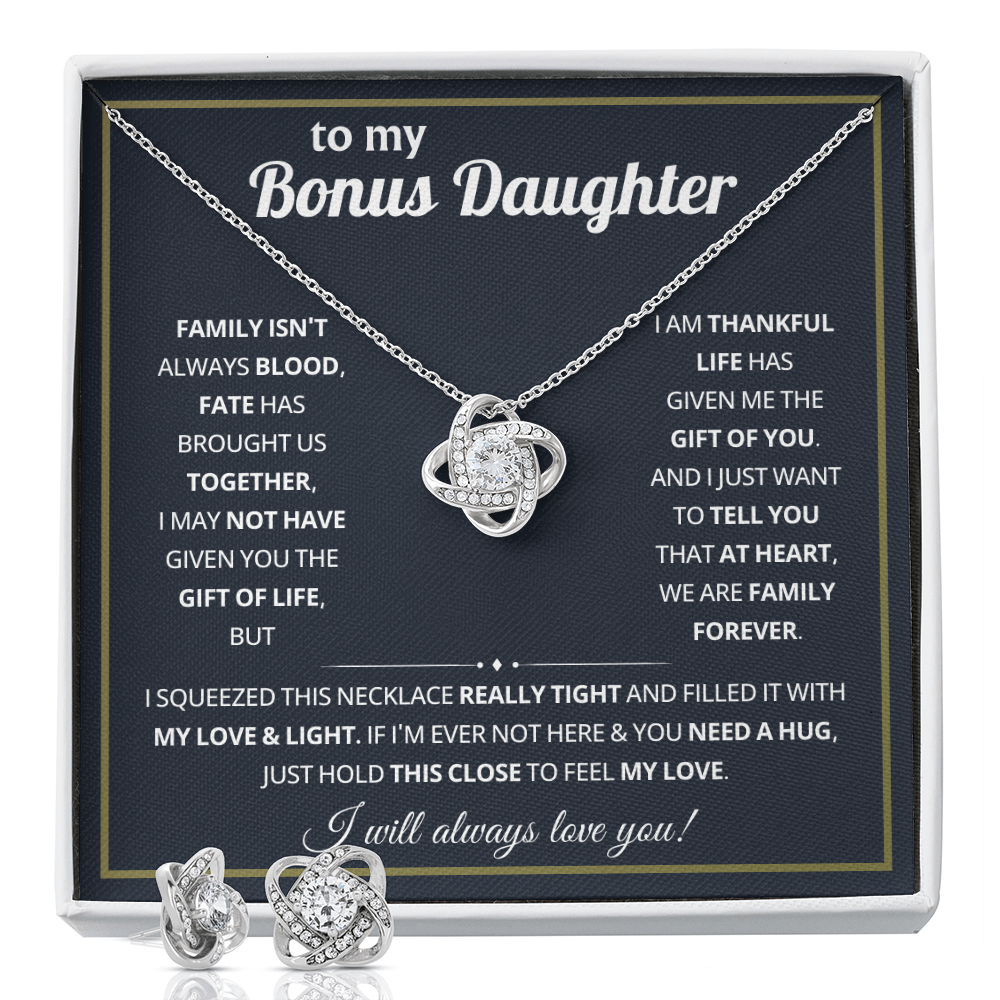 Beautiful Gift for Bonus Daughter From Dad, Gifts for God Daughter on Wedding Day