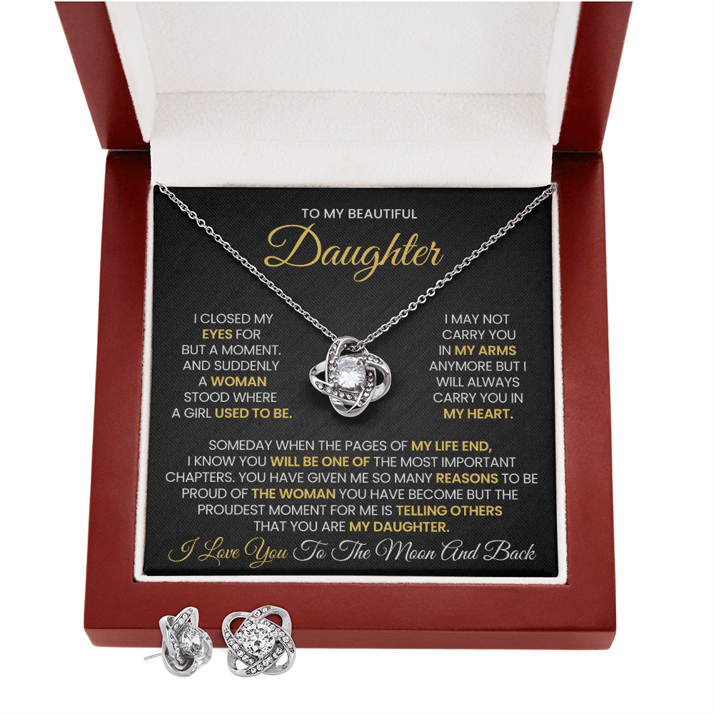 Gifts From Father to Daughter, My Queen Necklace, Christmas  gift for Daughter