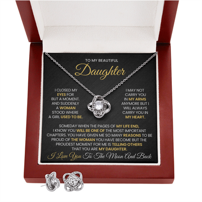 Gifts From Father to Daughter, My Queen Necklace, Christmas  gift for Daughter