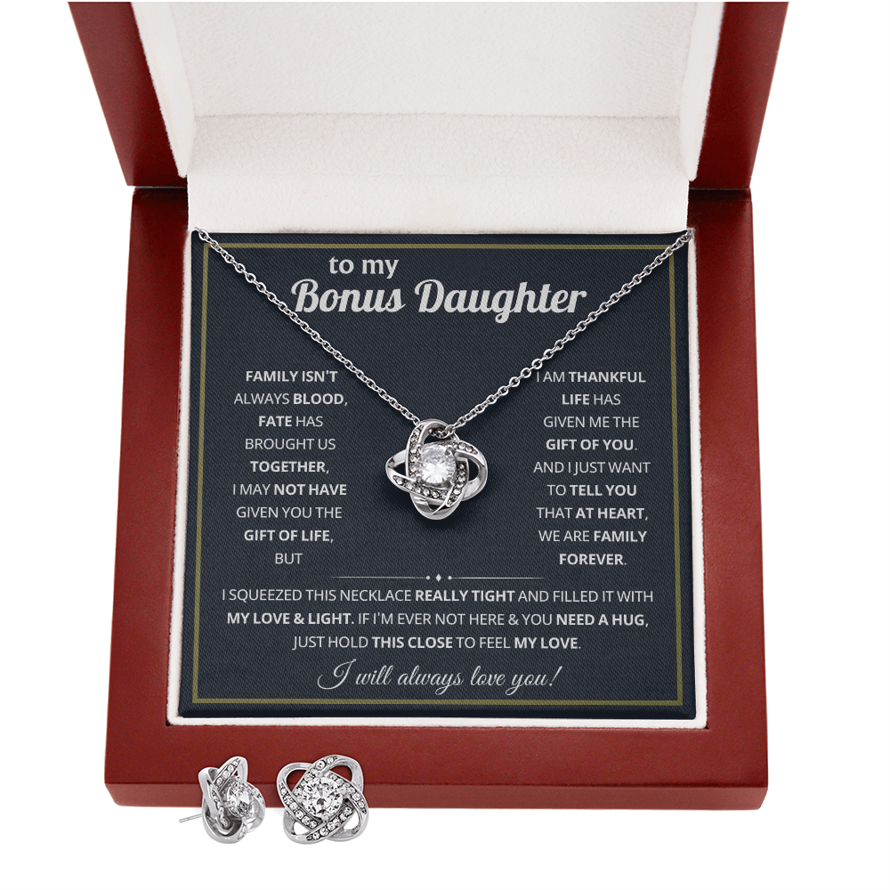 Beautiful Gift for Bonus Daughter From Dad, Gifts for God Daughter on Wedding Day