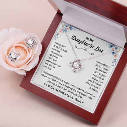 To My Daughter-in-law Necklace, Graduation Gift for Daughter From Dad, Daughter Jewelry From Mom