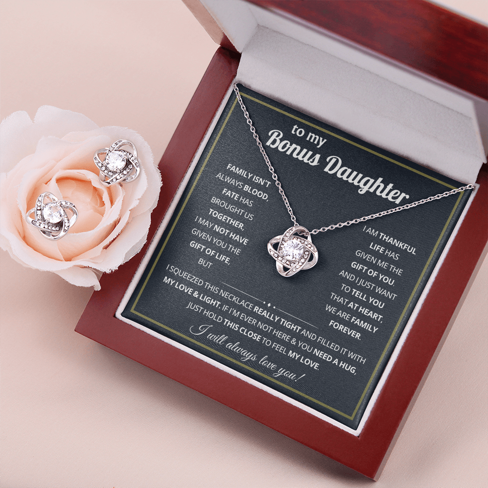 Beautiful Gift for Bonus Daughter From Dad, Gifts for God Daughter on Wedding Day