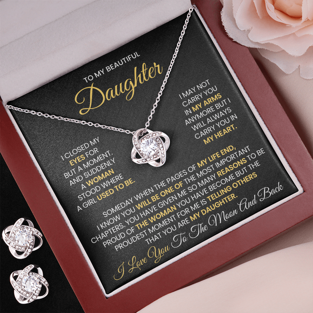 Gifts From Father to Daughter, My Queen Necklace, Christmas  gift for Daughter