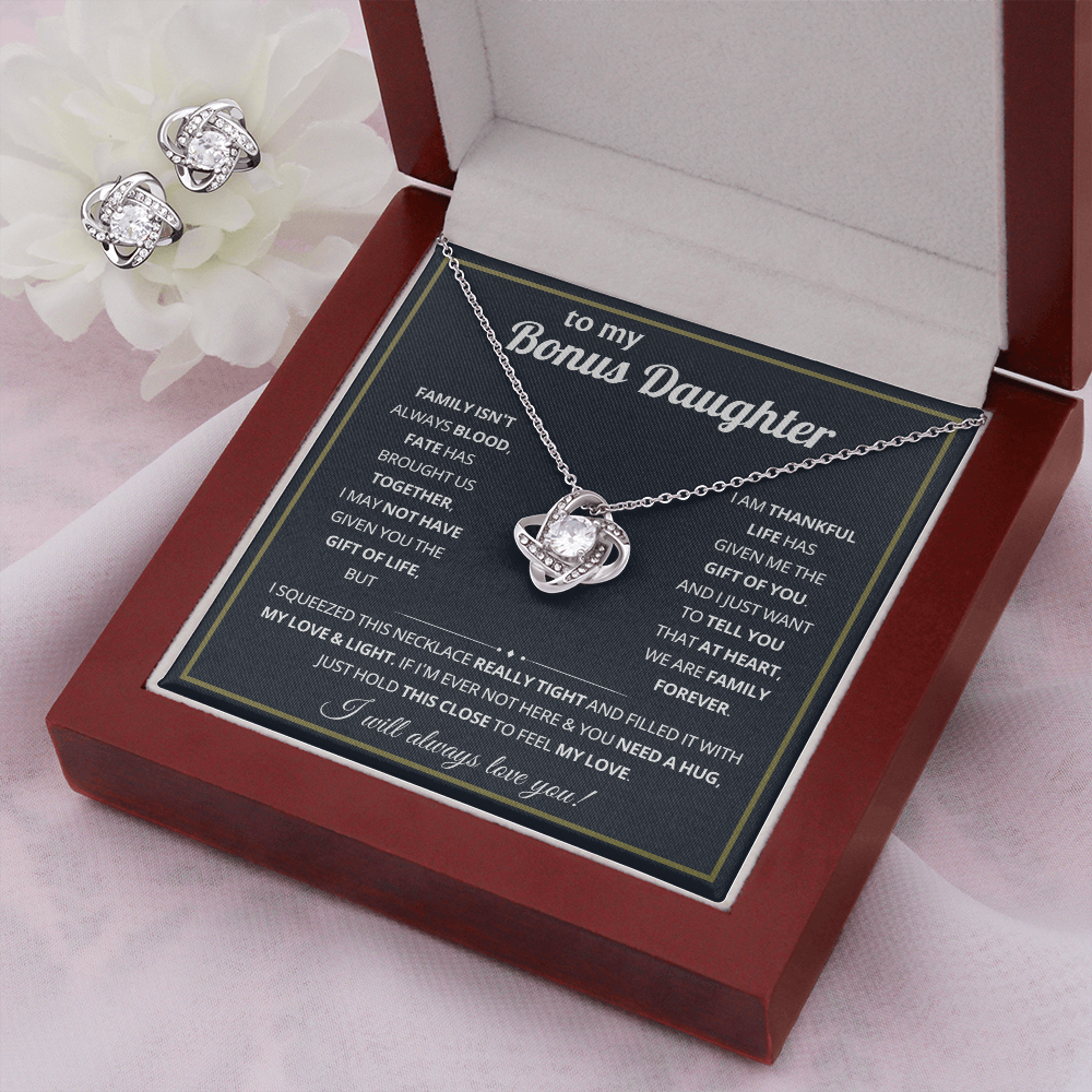 Beautiful Gift for Bonus Daughter From Dad, Gifts for God Daughter on Wedding Day