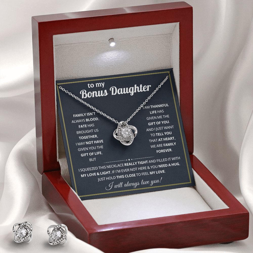 Beautiful Gift for Bonus Daughter From Dad, Gifts for God Daughter on Wedding Day