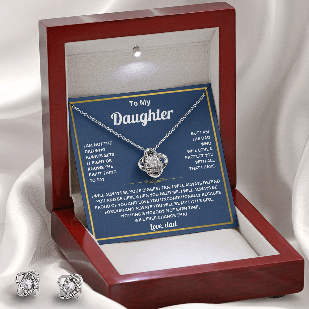 Gifts for Daughter on Wedding Day, Father to Daughter Gifts, Necklace for Her