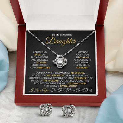 Gifts From Father to Daughter, My Queen Necklace, Christmas  gift for Daughter