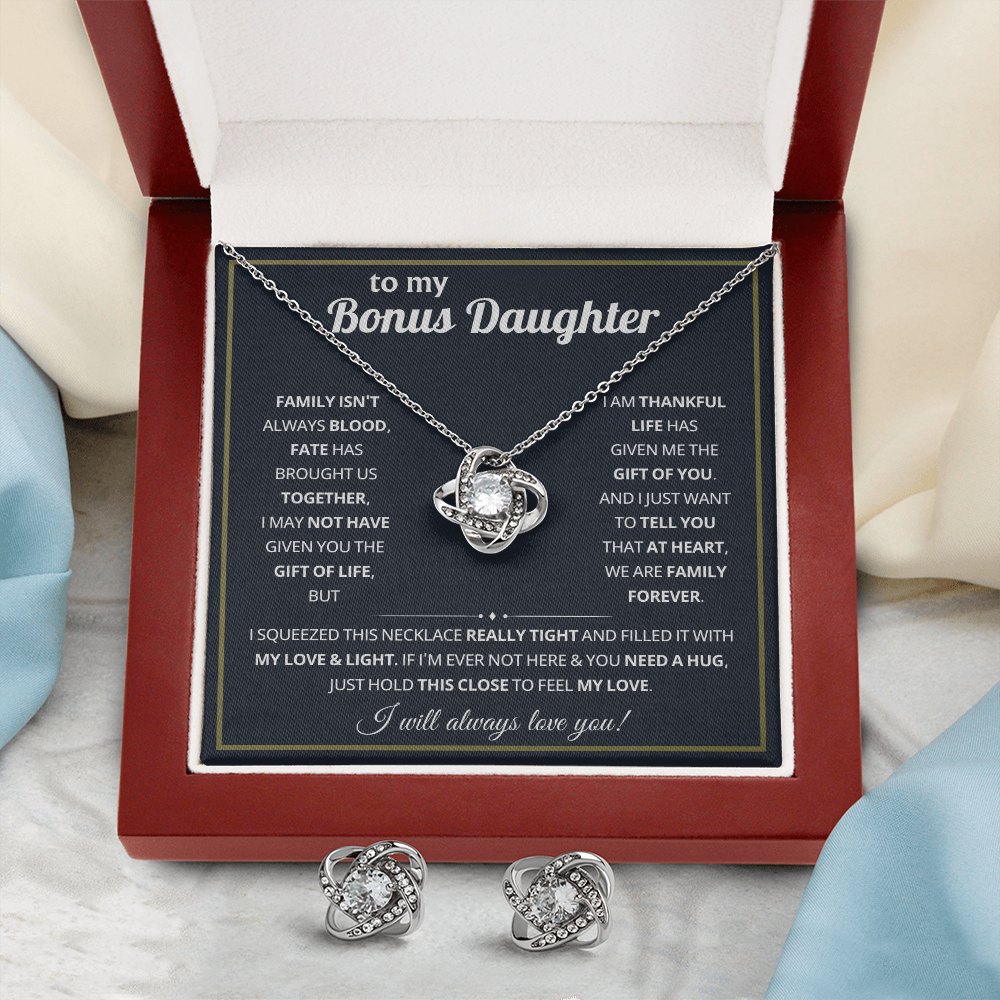 Beautiful Gift for Bonus Daughter From Dad, Gifts for God Daughter on Wedding Day