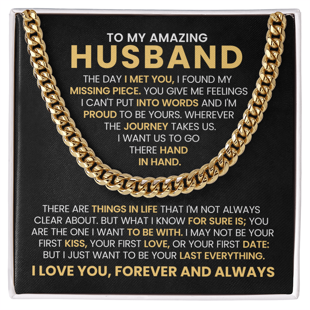 Romantic Gift for My Amazing Husband on His Anniversary Birthday