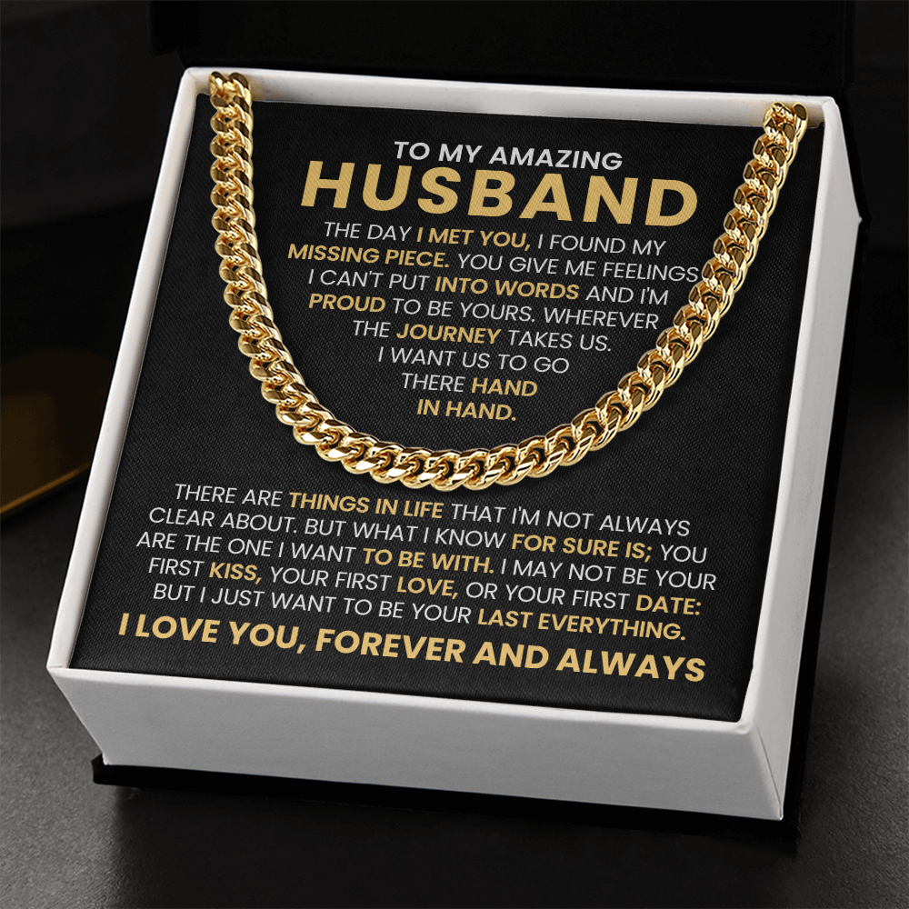 Romantic Gift for My Amazing Husband on His Anniversary Birthday