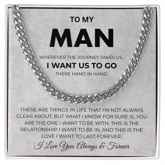 Mens 8mm Stainless Steel Cuban Link Chain Cool Hip Hop Necklace Gift