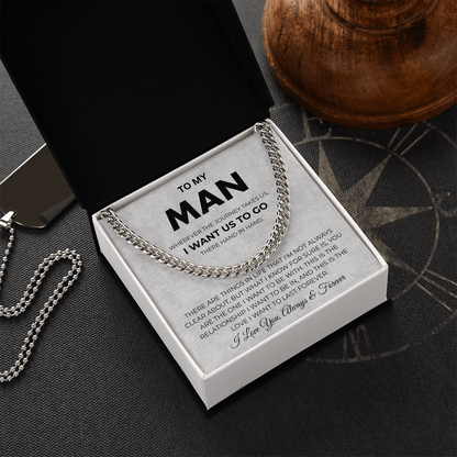Mens 8mm Stainless Steel Cuban Link Chain Cool Hip Hop Necklace Gift