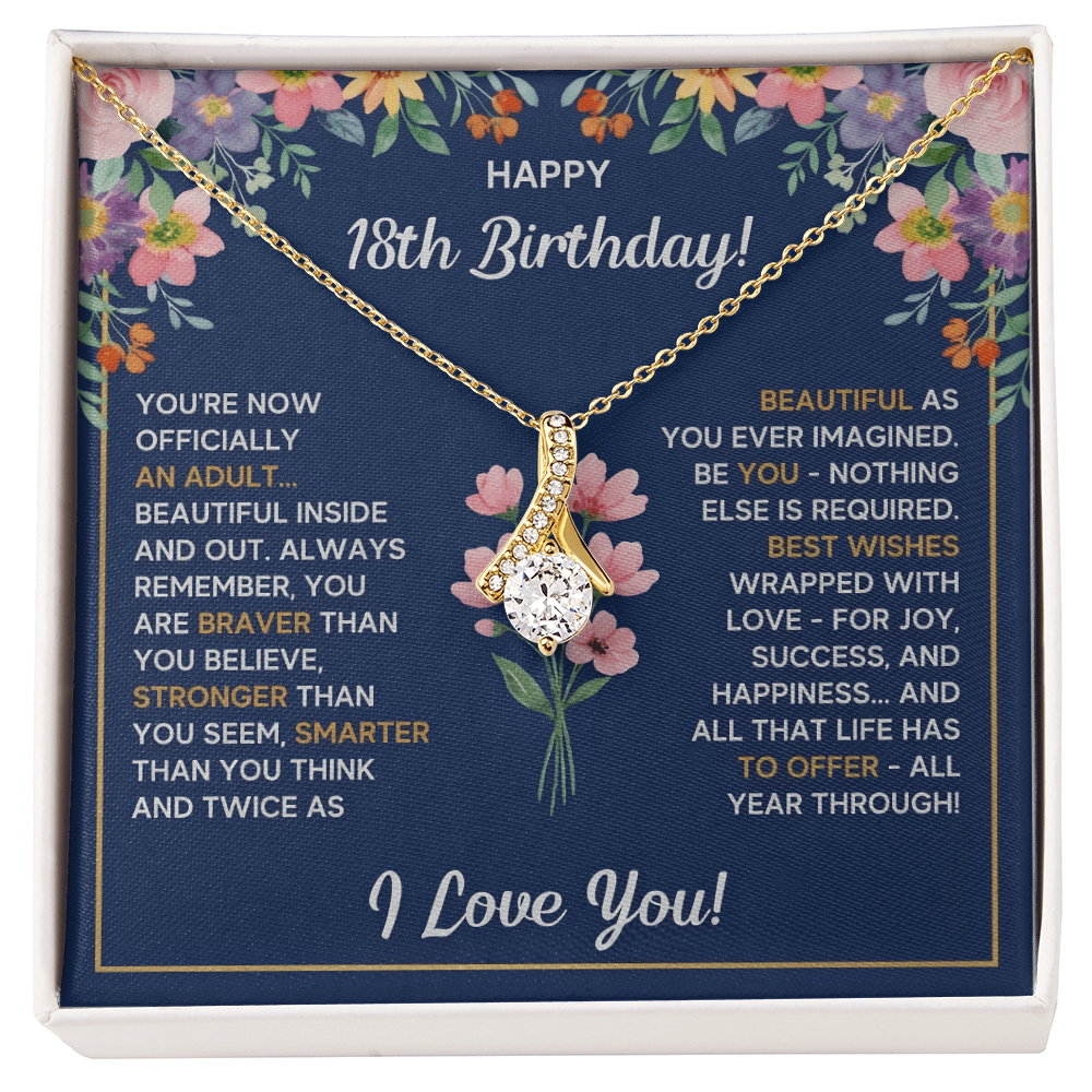 18th Birthday Gift Necklace – Meaningful Jewelry for Her 18th Birthday