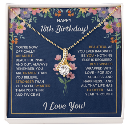 18th Birthday Gift Necklace – Meaningful Jewelry for Her 18th Birthday