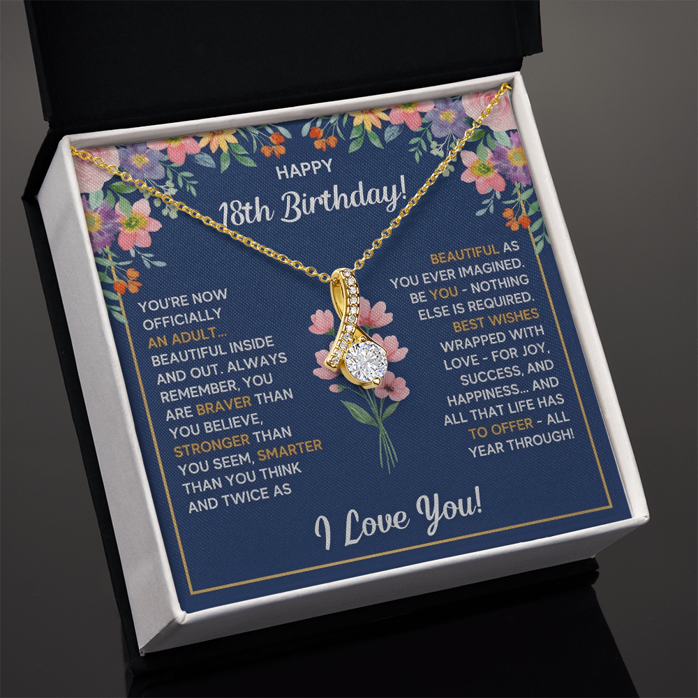 18th Birthday Gift Necklace – Meaningful Jewelry for Her 18th Birthday