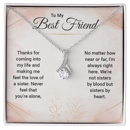 To My Badass Bestie - You Cuss Too Much - Alluring Beauty Necklace