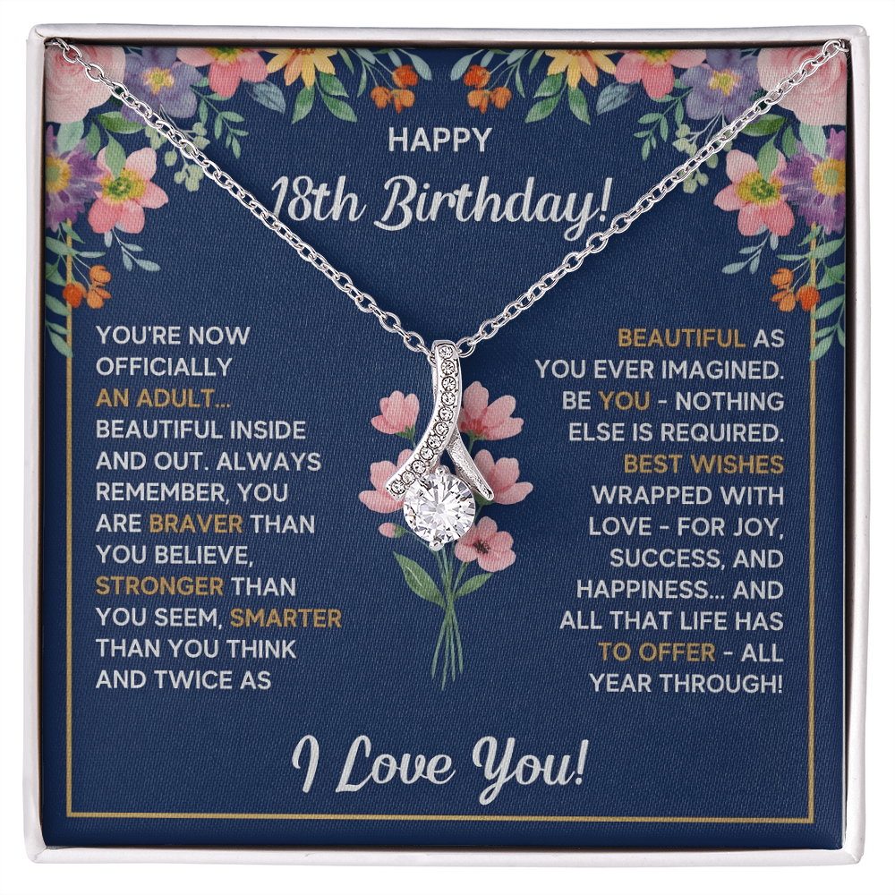 18th Birthday Gift Necklace – Meaningful Jewelry for Her 18th Birthday