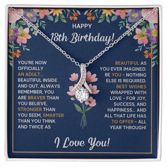 18th Birthday Gift Necklace – Meaningful Jewelry for Her 18th Birthday