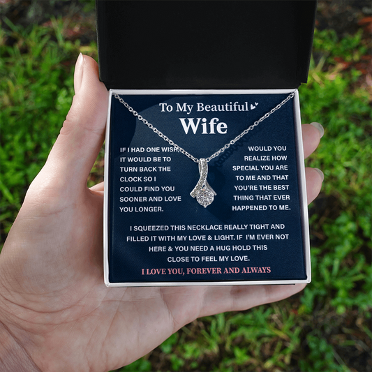 Jewelry for My Wife - Alluring Beauty Necklace, Gift for Her Romantic