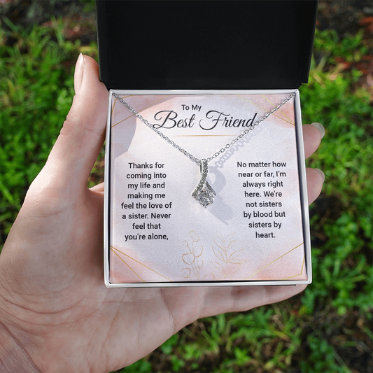 To My Badass Bestie - You Cuss Too Much - Alluring Beauty Necklace