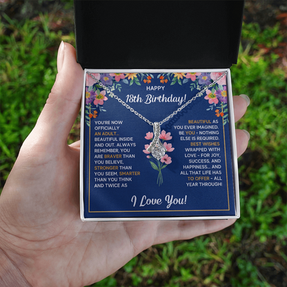 18th Birthday Gift Necklace – Meaningful Jewelry for Her 18th Birthday