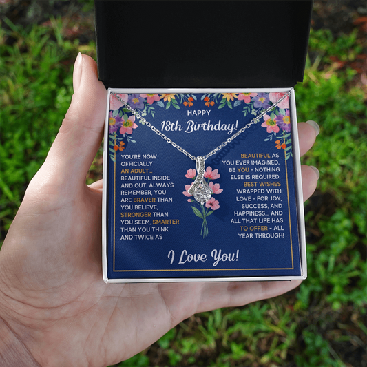 18th Birthday Gift Necklace – Meaningful Jewelry for Her 18th Birthday