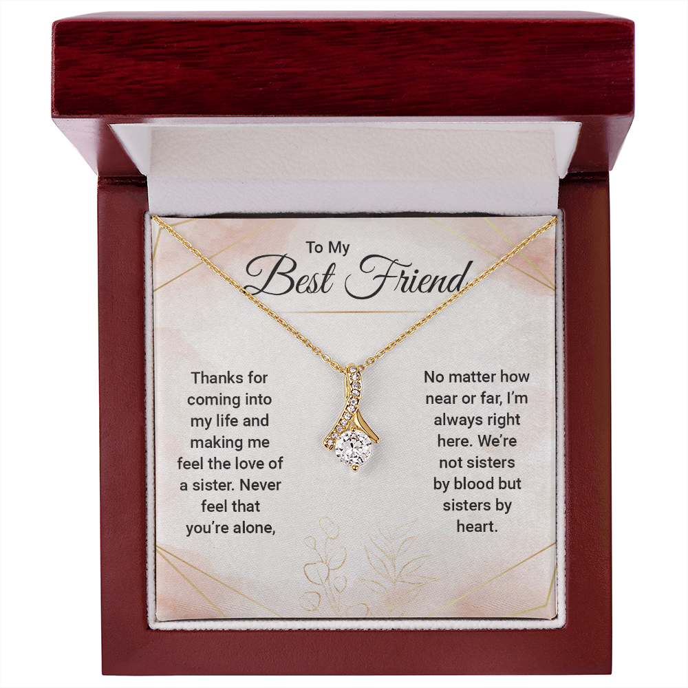 To My Badass Bestie - You Cuss Too Much - Alluring Beauty Necklace