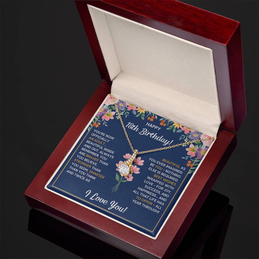 18th Birthday Gift Necklace – Meaningful Jewelry for Her 18th Birthday