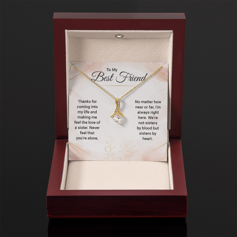 To My Badass Bestie - You Cuss Too Much - Alluring Beauty Necklace