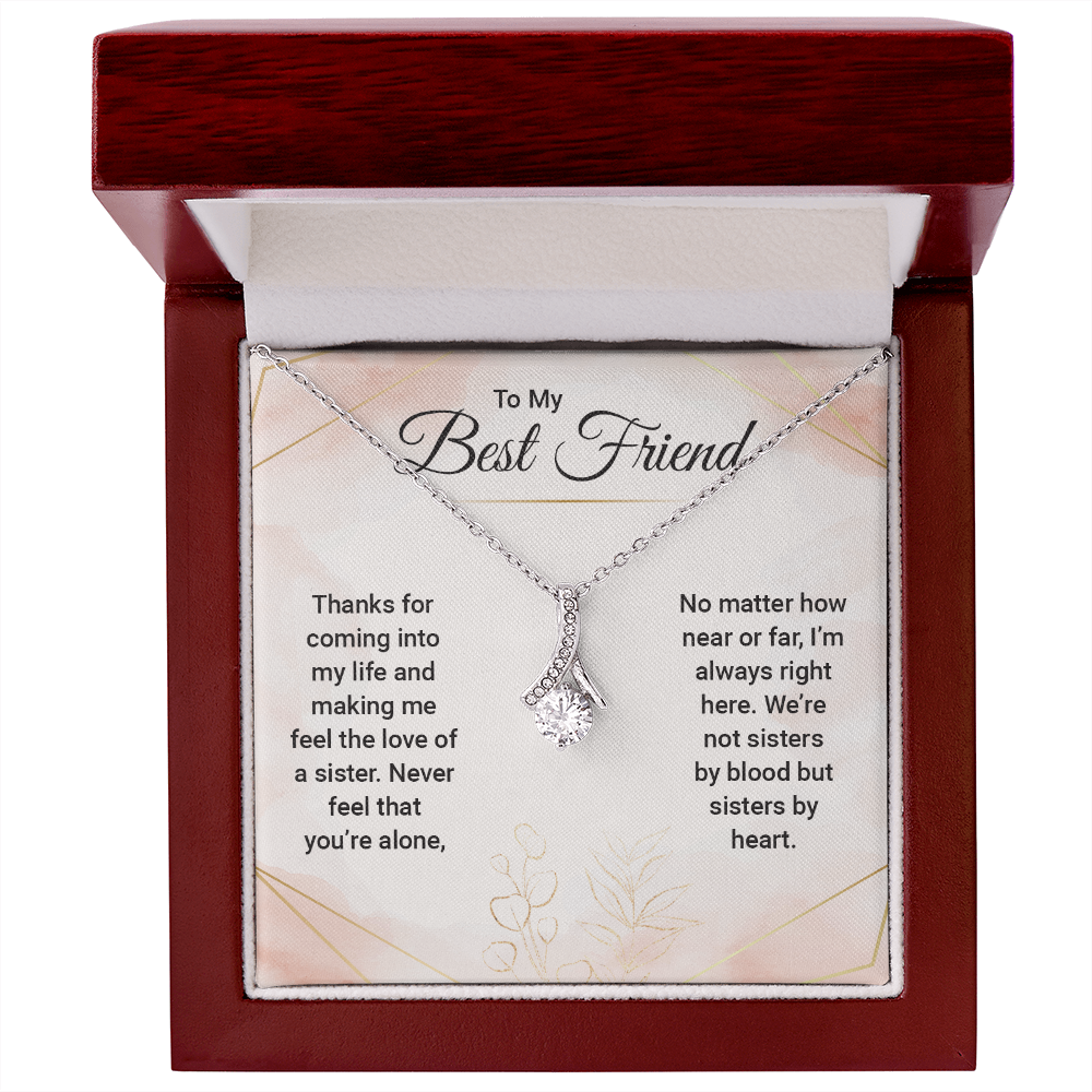 To My Badass Bestie - You Cuss Too Much - Alluring Beauty Necklace