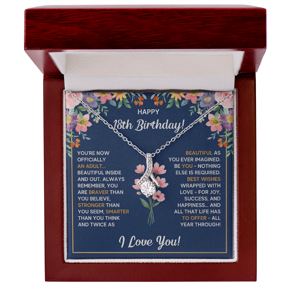 18th Birthday Gift Necklace – Meaningful Jewelry for Her 18th Birthday