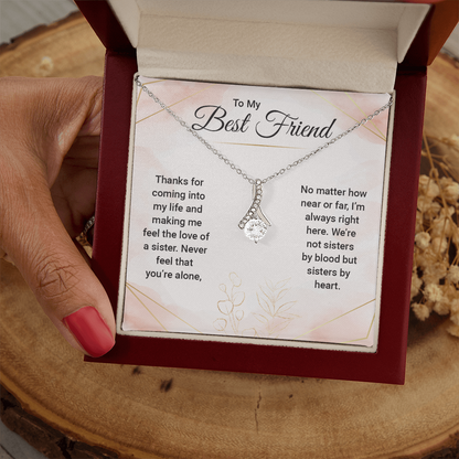 To My Badass Bestie - You Cuss Too Much - Alluring Beauty Necklace