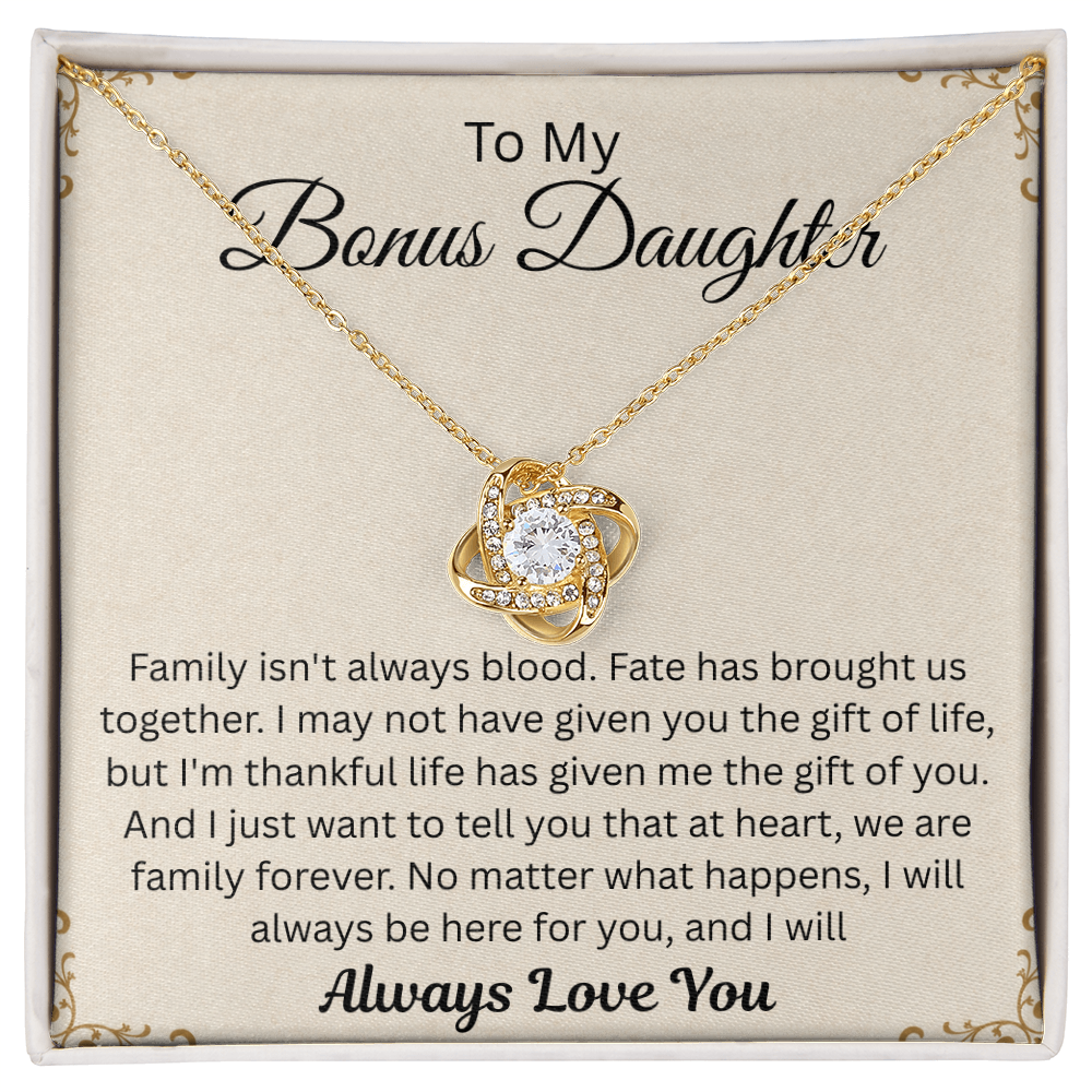 To My Daughter Necklace – Meaningful Sentimental Gift for Her