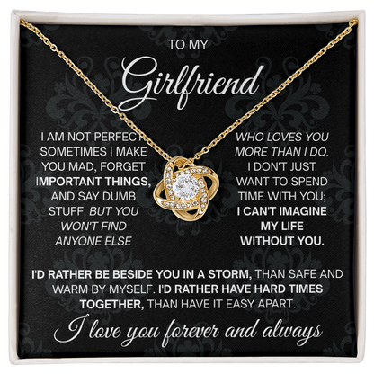 Girlfriend Necklace From Boyfriend, To My Love Necklace, ChristmasGifts
