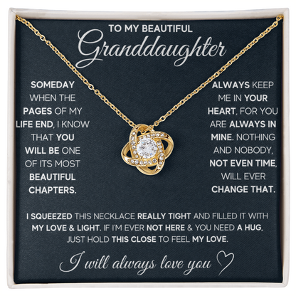 To My Wonderful Granddaughter Always Carry My Love in Your Heart Meaningful Gift for Her